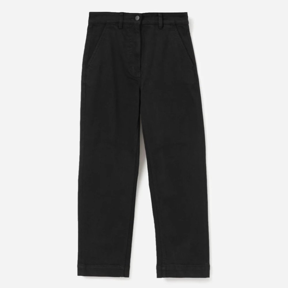Everlane Straight-Leg Crop pants